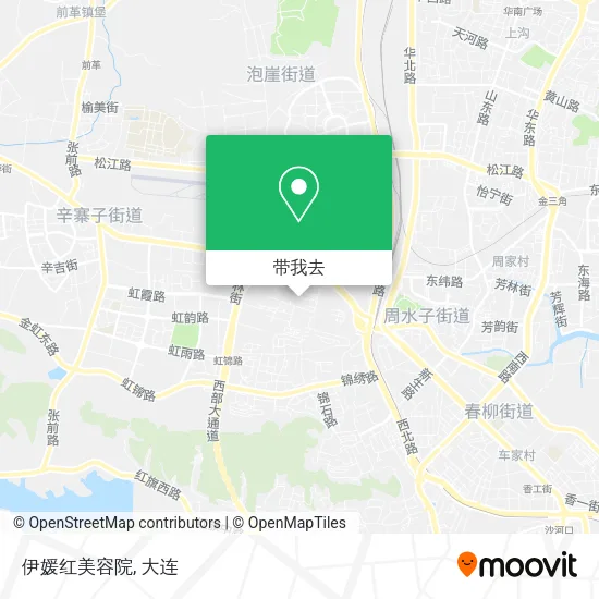 伊媛红美容院地图