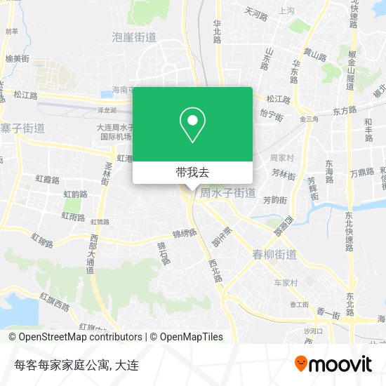 每客每家家庭公寓地图