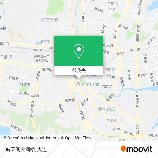 航天阁大酒楼地图
