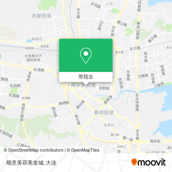 顺意美容美发城地图
