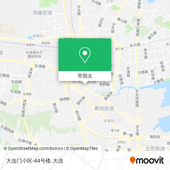 大连门小区-44号楼地图