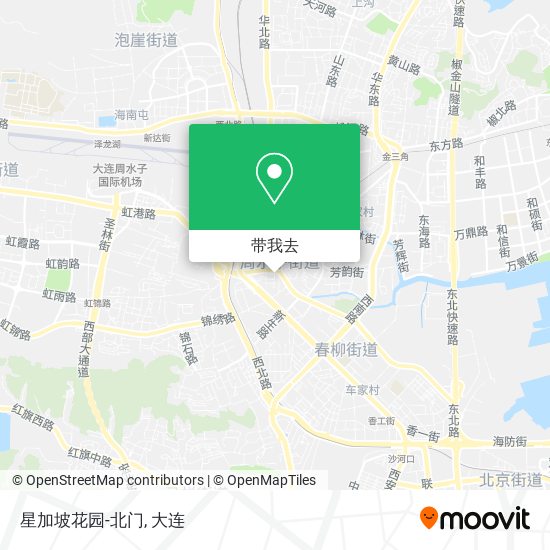 星加坡花园-北门地图