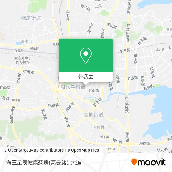 海王星辰健康药房(高云路)地图
