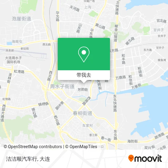 洁洁顺汽车行地图