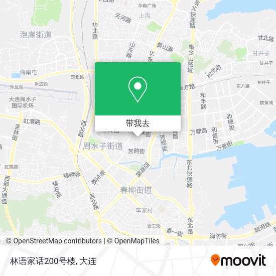 林语家话200号楼地图