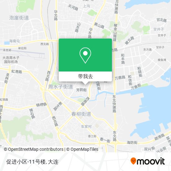 促进小区-11号楼地图