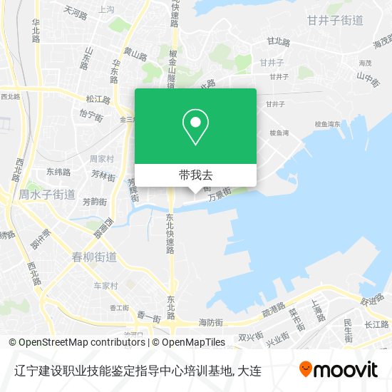 辽宁建设职业技能鉴定指导中心培训基地地图