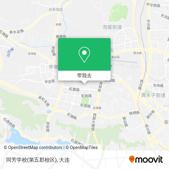 同芳学校(第五郡校区)地图