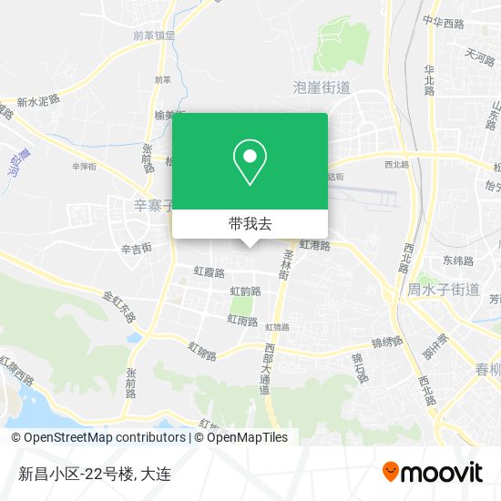 新昌小区-22号楼地图
