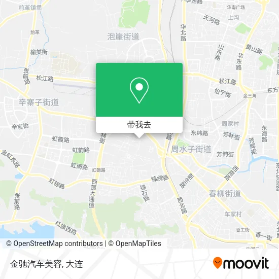 金驰汽车美容地图