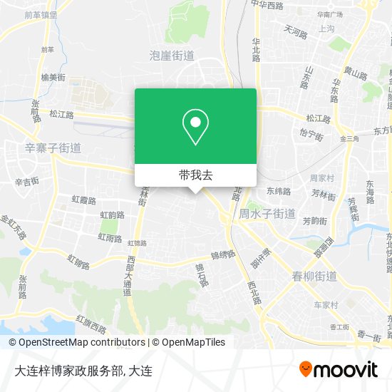 大连梓博家政服务部地图