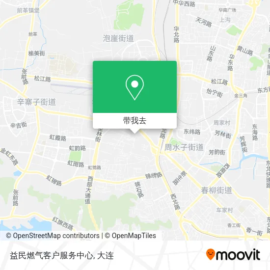 益民燃气客户服务中心地图