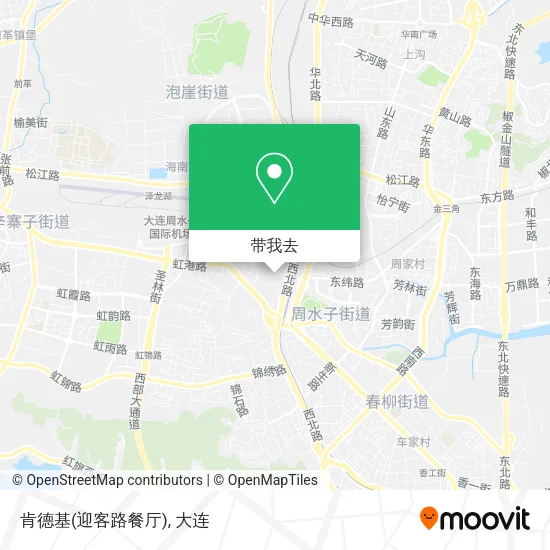 肯德基(迎客路餐厅)地图