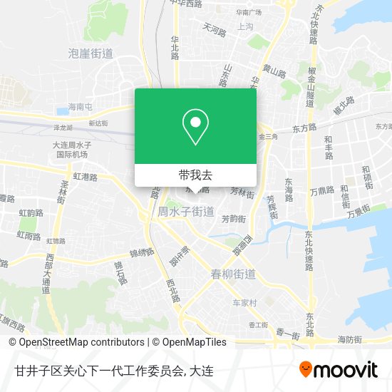 甘井子区关心下一代工作委员会地图