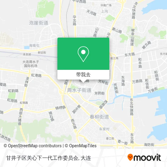 甘井子区关心下一代工作委员会地图