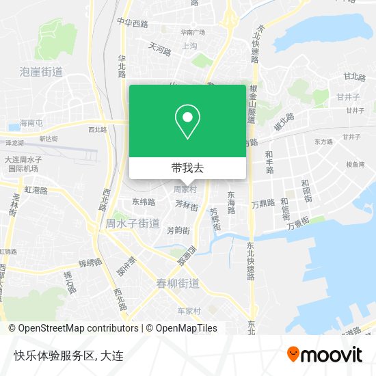 快乐体验服务区地图