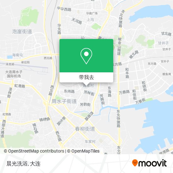 晨光洗浴地图