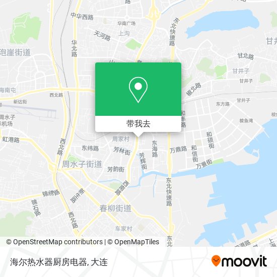 海尔热水器厨房电器地图