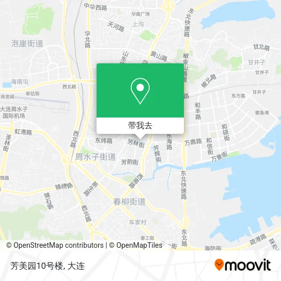 芳美园10号楼地图