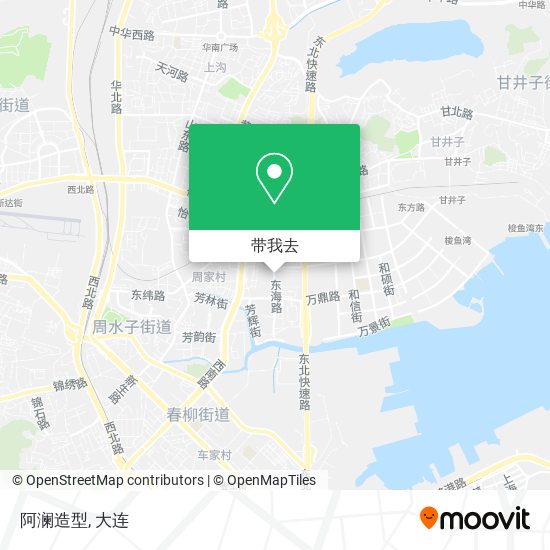 阿澜造型地图