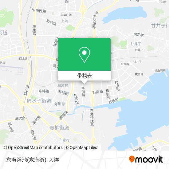 东海浴池(东海街)地图
