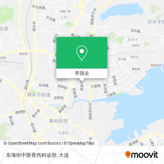 东海街中医骨伤科诊所地图