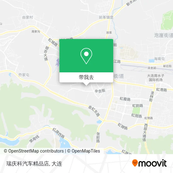 瑞庆科汽车精品店地图