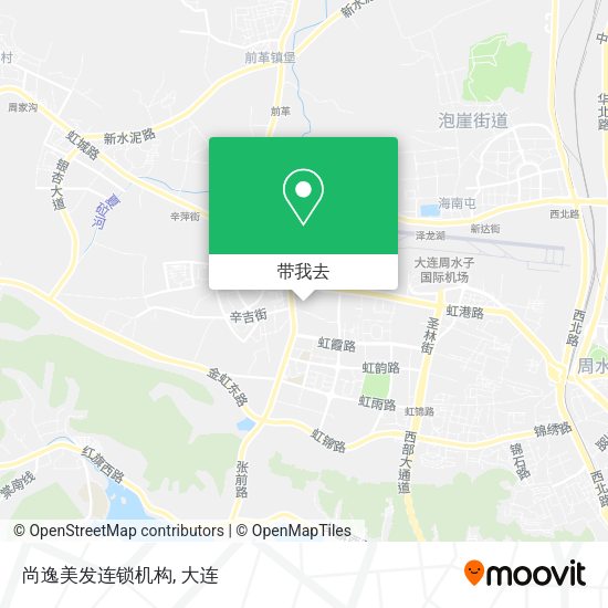 尚逸美发连锁机构地图