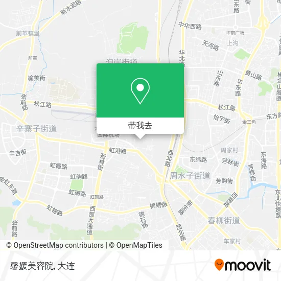馨媛美容院地图