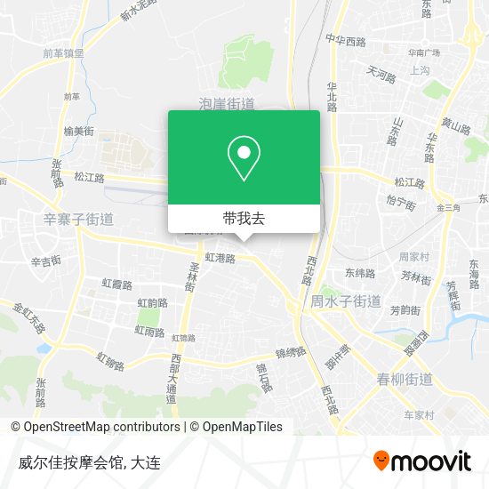 威尔佳按摩会馆地图