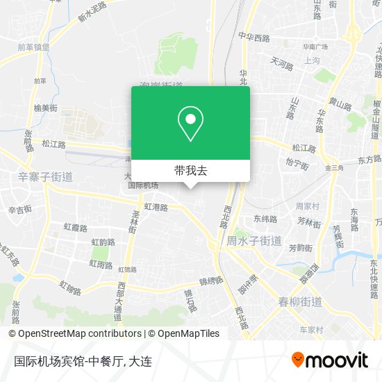 国际机场宾馆-中餐厅地图