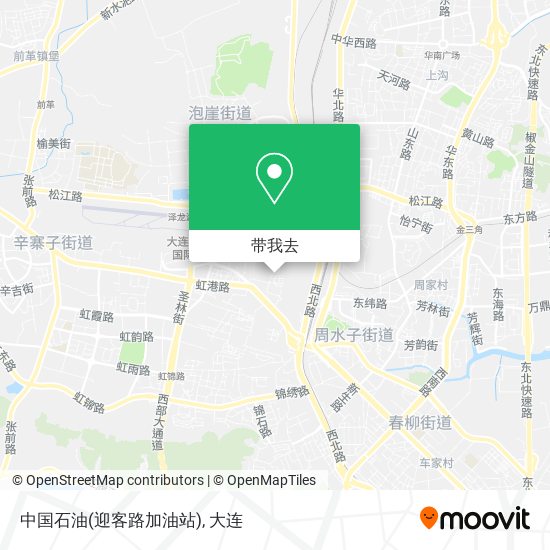 中国石油(迎客路加油站)地图