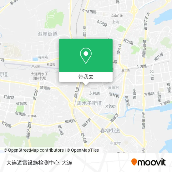 大连避雷设施检测中心地图