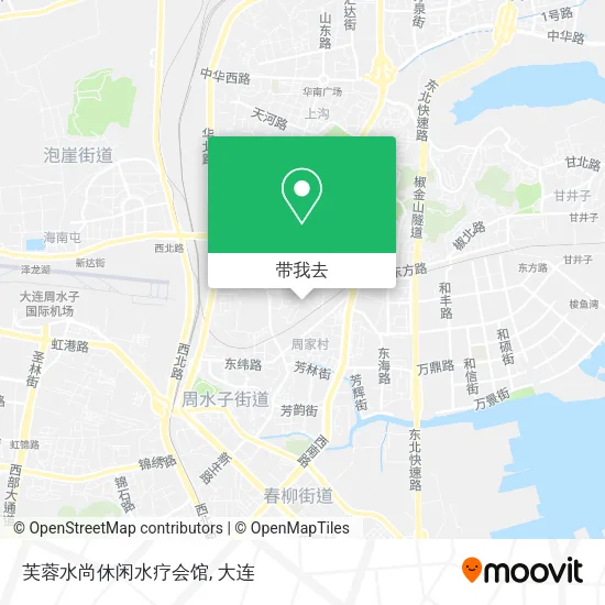 芙蓉水尚休闲水疗会馆地图