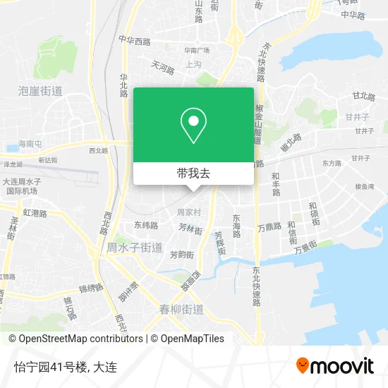 怡宁园41号楼地图