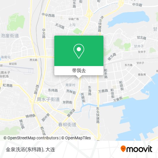 金泉洗浴(东纬路)地图