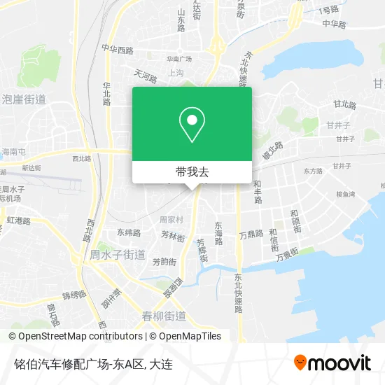 铭伯汽车修配广场-东A区地图