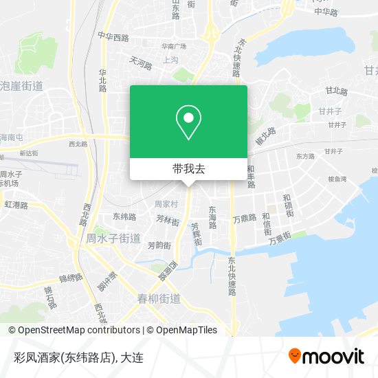 彩凤酒家(东纬路店)地图