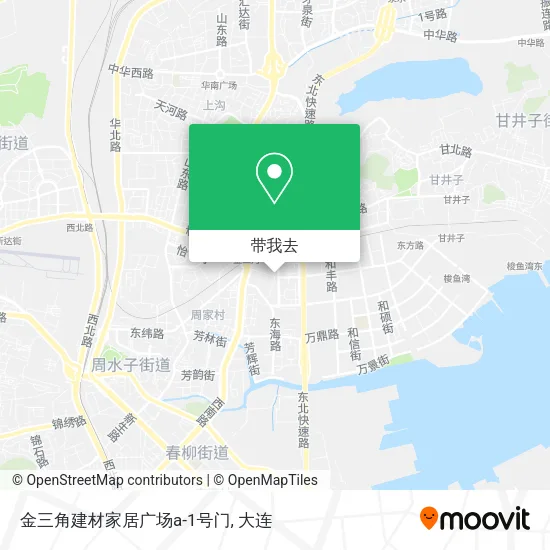 金三角建材家居广场a-1号门地图