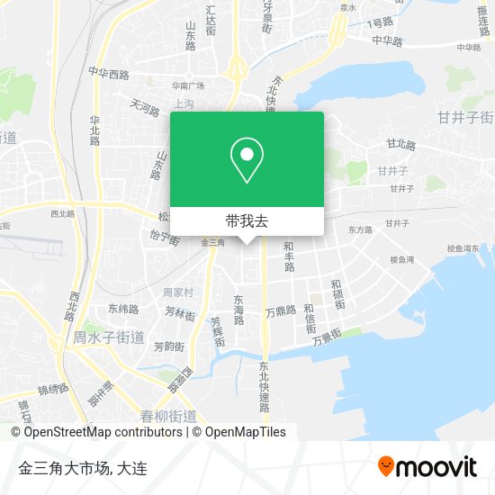 金三角大市场地图