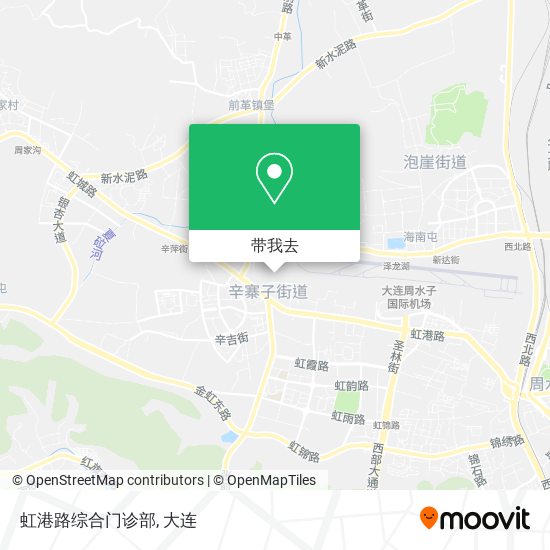 虹港路综合门诊部地图