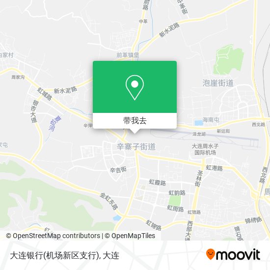 大连银行(机场新区支行)地图