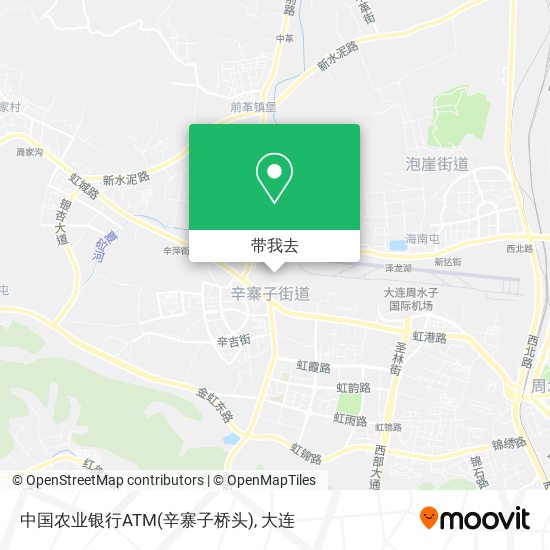中国农业银行ATM(辛寨子桥头)地图