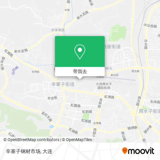 辛寨子钢材市场地图