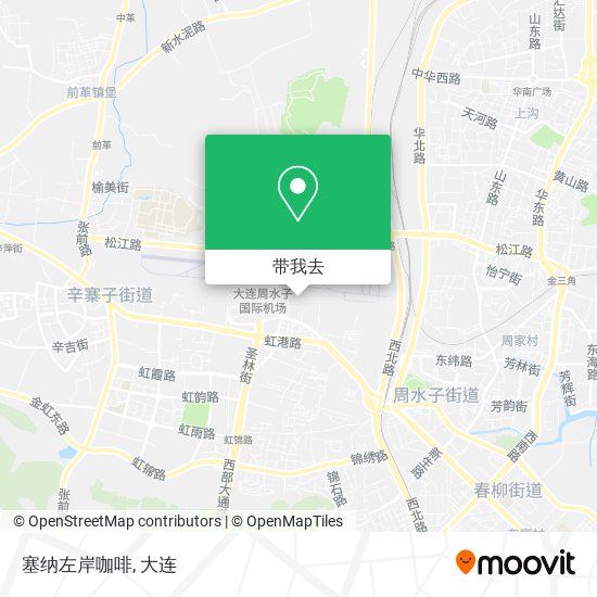 塞纳左岸咖啡地图
