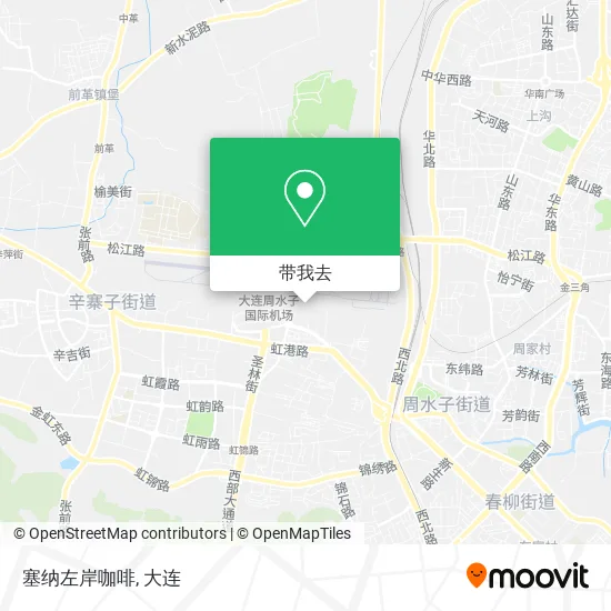塞纳左岸咖啡地图