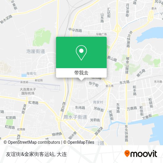 友谊街&金家街客运站地图