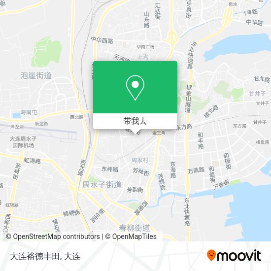 大连裕德丰田地图
