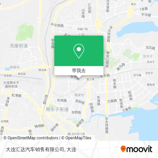 大连汇达汽车销售有限公司地图