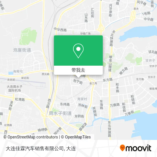 大连佳霖汽车销售有限公司地图